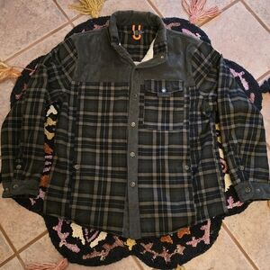 🔥🔥The Orvieto Men’s Stylish Plaid Flannel Jacket🔥🔥 Size L